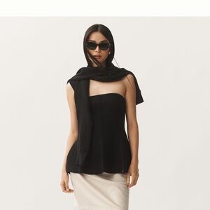 Anthropologie Peplum Top
